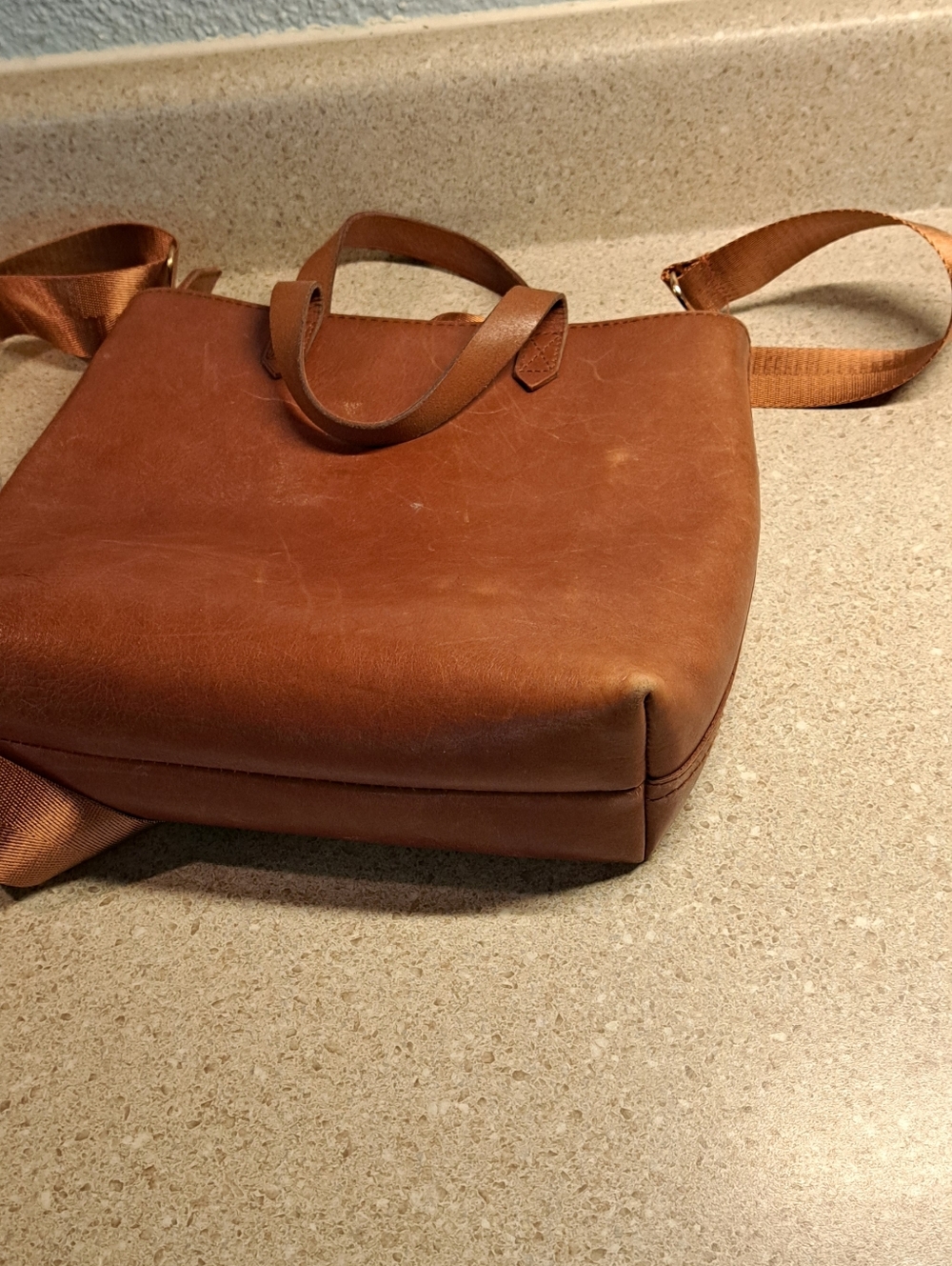 Madewell Transporter Tote Crossbody Bag - Picture 12 of 14